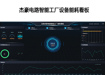 杰豪電路智能工廠(chǎng)設(shè)備能耗看板